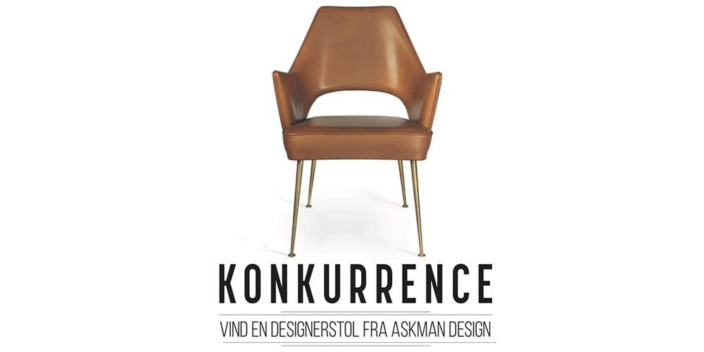 Read more about the article Konkurrence: Vind en designerstol fra Askman Design