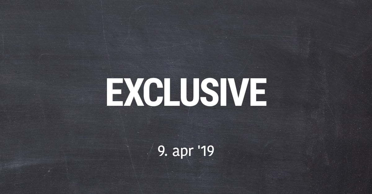 Read more about the article Exclusive April 2019