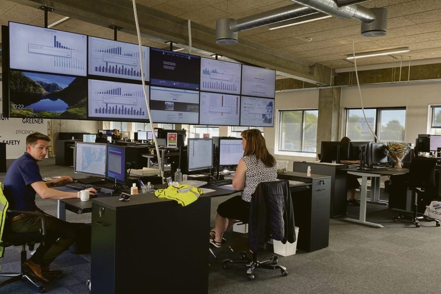 NorSeas nye digitale operations room overvåger alle strategiske og operationelle processer i virksomheden