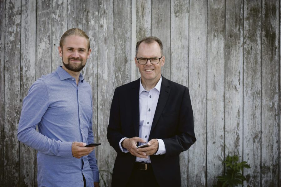 Partnerne i WasteLand Technology, Lars Jensen og Peter Jakobsen, har gjort administration af affald meget nemmere med appen WasteApp.